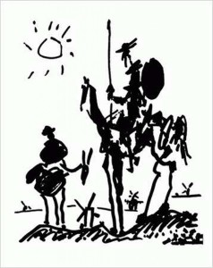 Don Quijote de Picasso