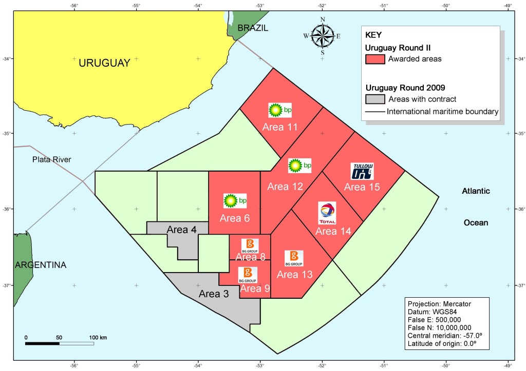 Mapa Ronda Uruguay II